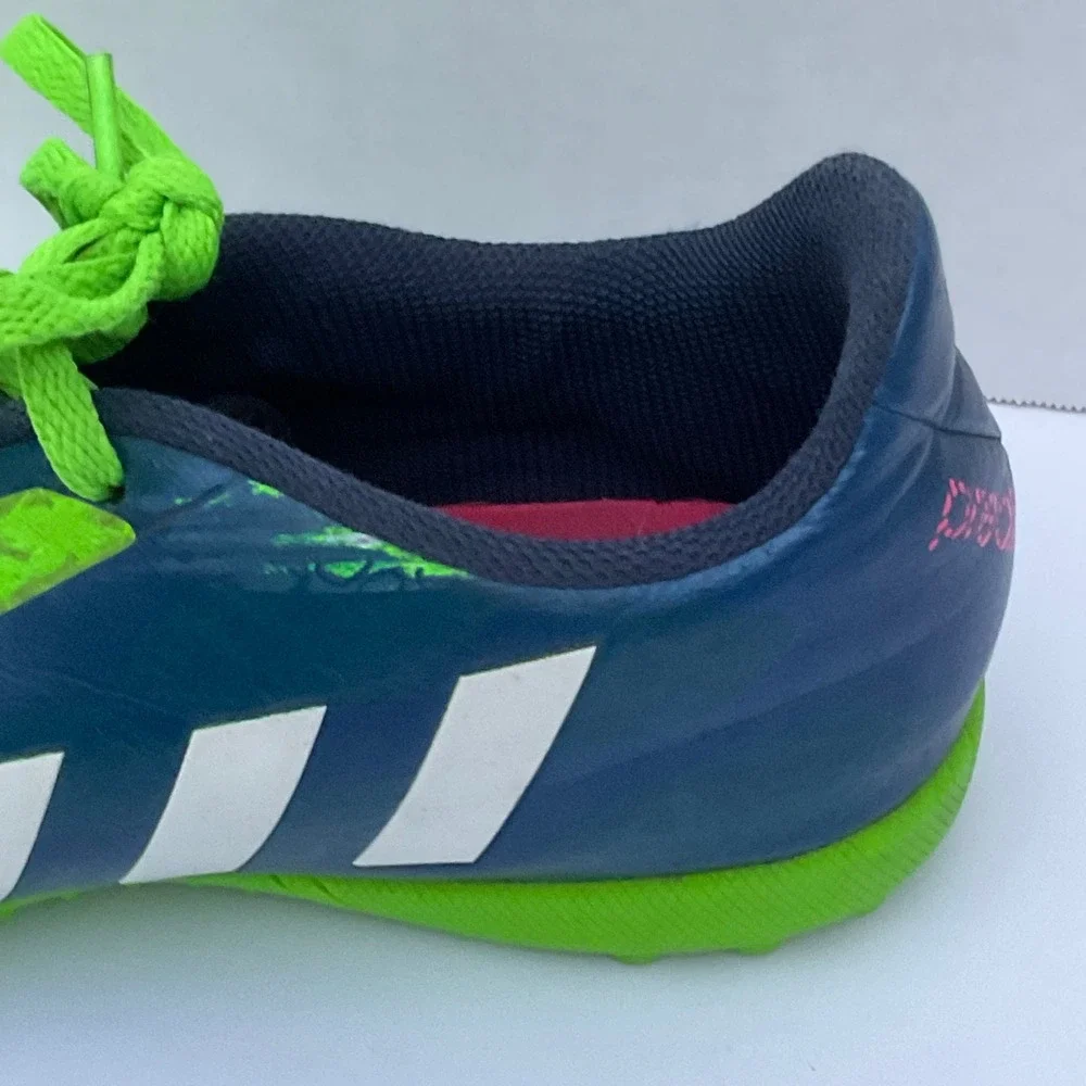 adidas M20172 boy's 4.5 Predito Instinct‎ TF soccer shoes kids Neon blue green